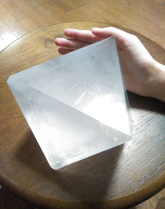 大きなミョウバンの結晶作り 大きなミョウバンの結晶作り